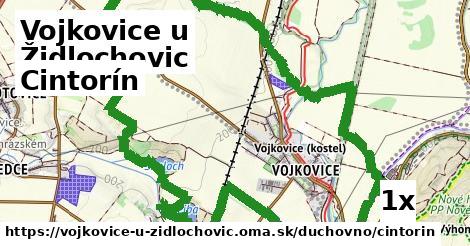 Cintorín, Vojkovice u Židlochovic