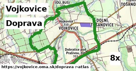 doprava v Vojkovice