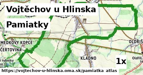 pamiatky v Vojtěchov u Hlinska