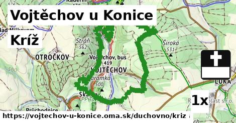 kríž v Vojtěchov u Konice