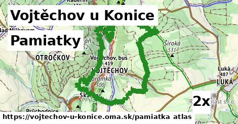 pamiatky v Vojtěchov u Konice