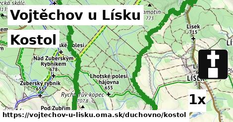 Kostol, Vojtěchov u Lísku