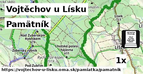 Pamätník, Vojtěchov u Lísku