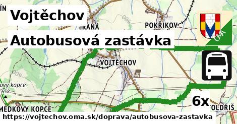 Autobusová zastávka, Vojtěchov