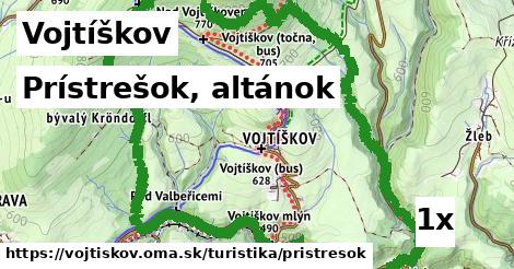 Prístrešok, altánok, Vojtíškov