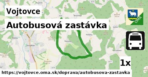 Autobusová zastávka, Vojtovce