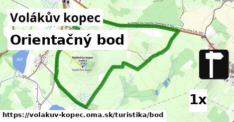 orientačný bod v Volákův kopec