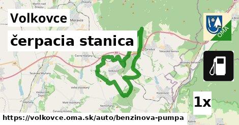 čerpacia stanica, Volkovce