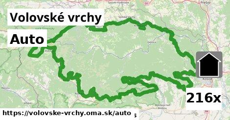 auto v Volovské vrchy