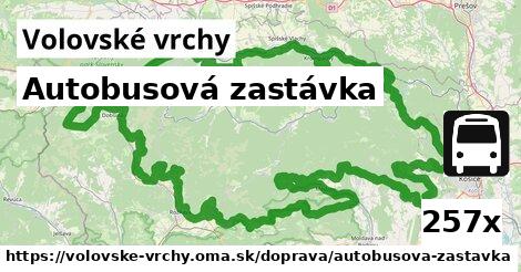 Autobusová zastávka, Volovské vrchy