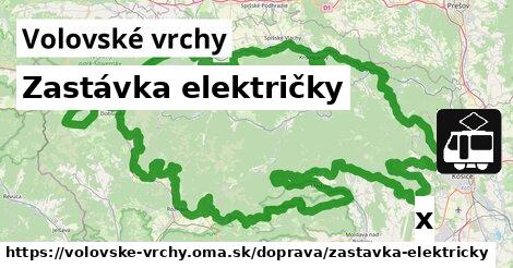 Zastávka električky, Volovské vrchy