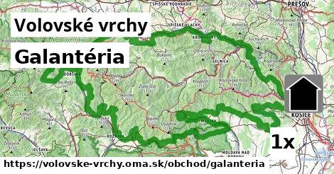 Galantéria, Volovské vrchy