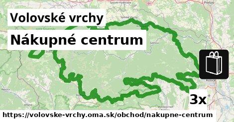 Nákupné centrum, Volovské vrchy