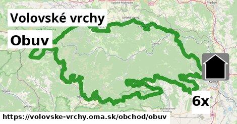 Obuv, Volovské vrchy