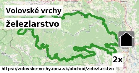 železiarstvo, Volovské vrchy