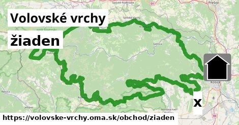 žiaden, Volovské vrchy