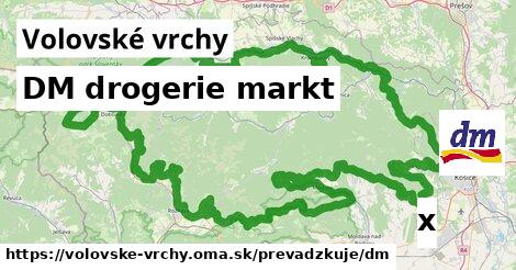 DM drogerie markt, Volovské vrchy