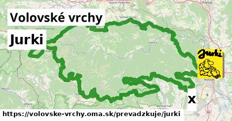 Jurki, Volovské vrchy