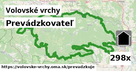 prevádzkovateľ v Volovské vrchy