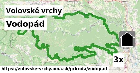 Vodopád, Volovské vrchy