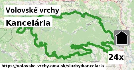 Kancelária, Volovské vrchy