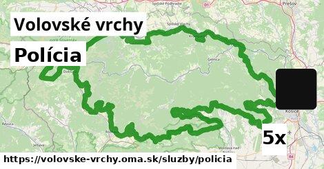 Polícia, Volovské vrchy