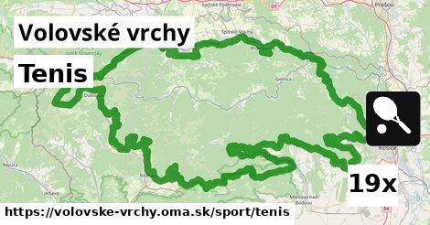 Tenis, Volovské vrchy