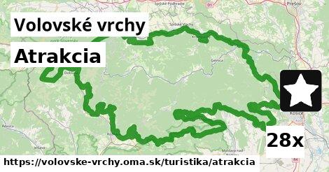 Atrakcia, Volovské vrchy