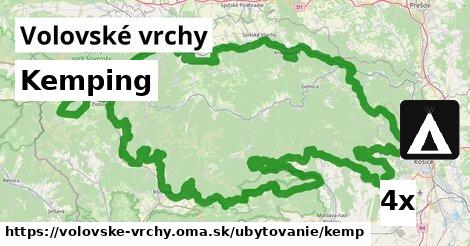 Kemping, Volovské vrchy