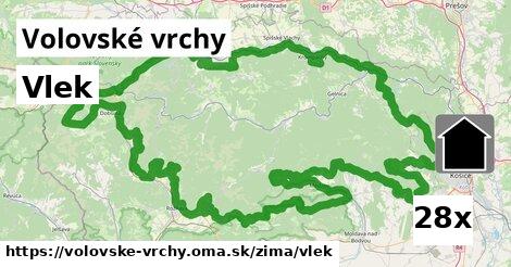 Vlek, Volovské vrchy