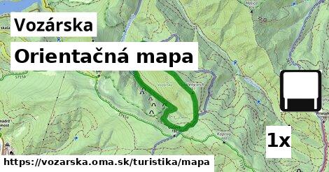 Orientačná mapa, Vozárska