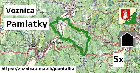 pamiatky v Voznica