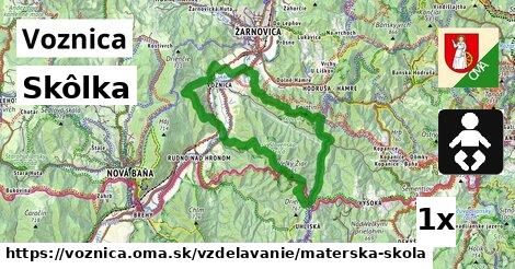 Skôlka, Voznica