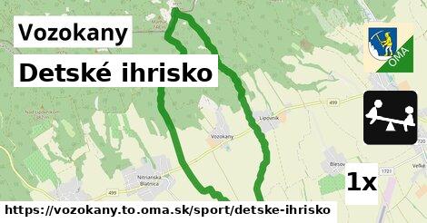 Detské ihrisko, Vozokany, okres TO