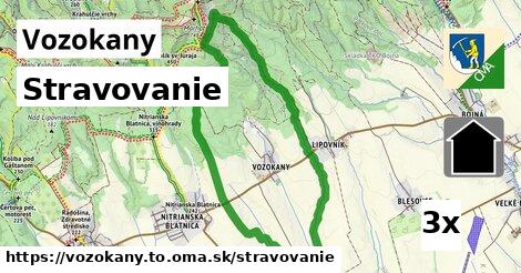 stravovanie v Vozokany, okres TO