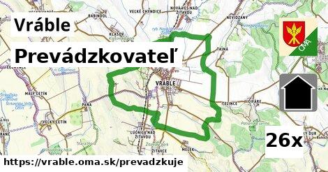 prevádzkovateľ v Vráble