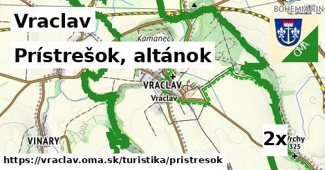 Prístrešok, altánok, Vraclav