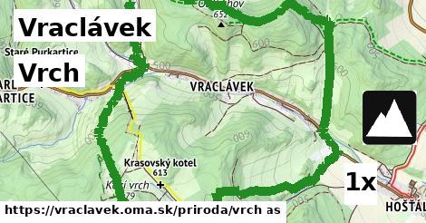 vrch v Vraclávek