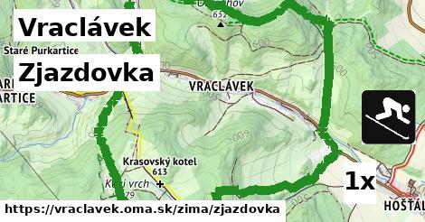 Zjazdovka, Vraclávek