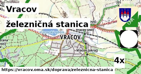 železničná stanica, Vracov