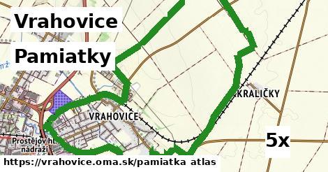 pamiatky v Vrahovice