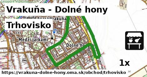 Trhovisko, Vrakuňa - Dolné hony