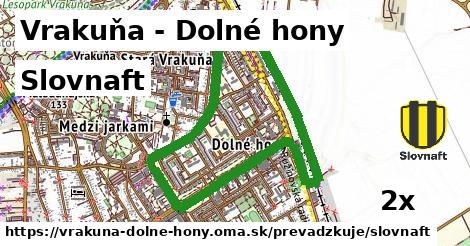 Slovnaft v Vrakuňa - Dolné hony