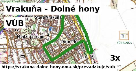 VÚB, Vrakuňa - Dolné hony