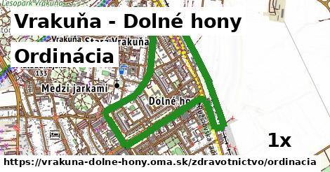 Ordinácia, Vrakuňa - Dolné hony