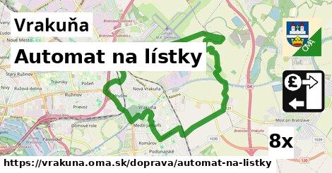 Automat na lístky, Vrakuňa