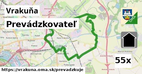 prevádzkovateľ v Vrakuňa