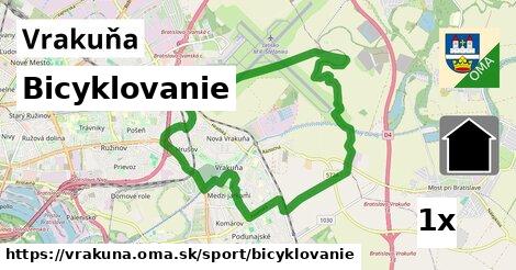 Bicyklovanie, Vrakuňa