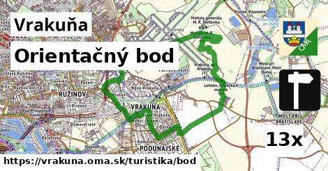 Orientačný bod, Vrakuňa