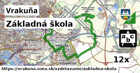 Základná škola, Vrakuňa